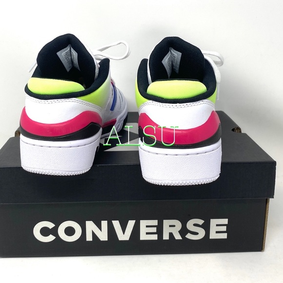 Converse ERX 260 Low Leather White Pink Casual Sneakers Women’s Size 7 167585C - Picture 4 of 11
